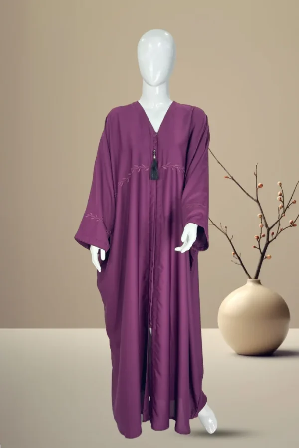 Tamara-Purple Abaya