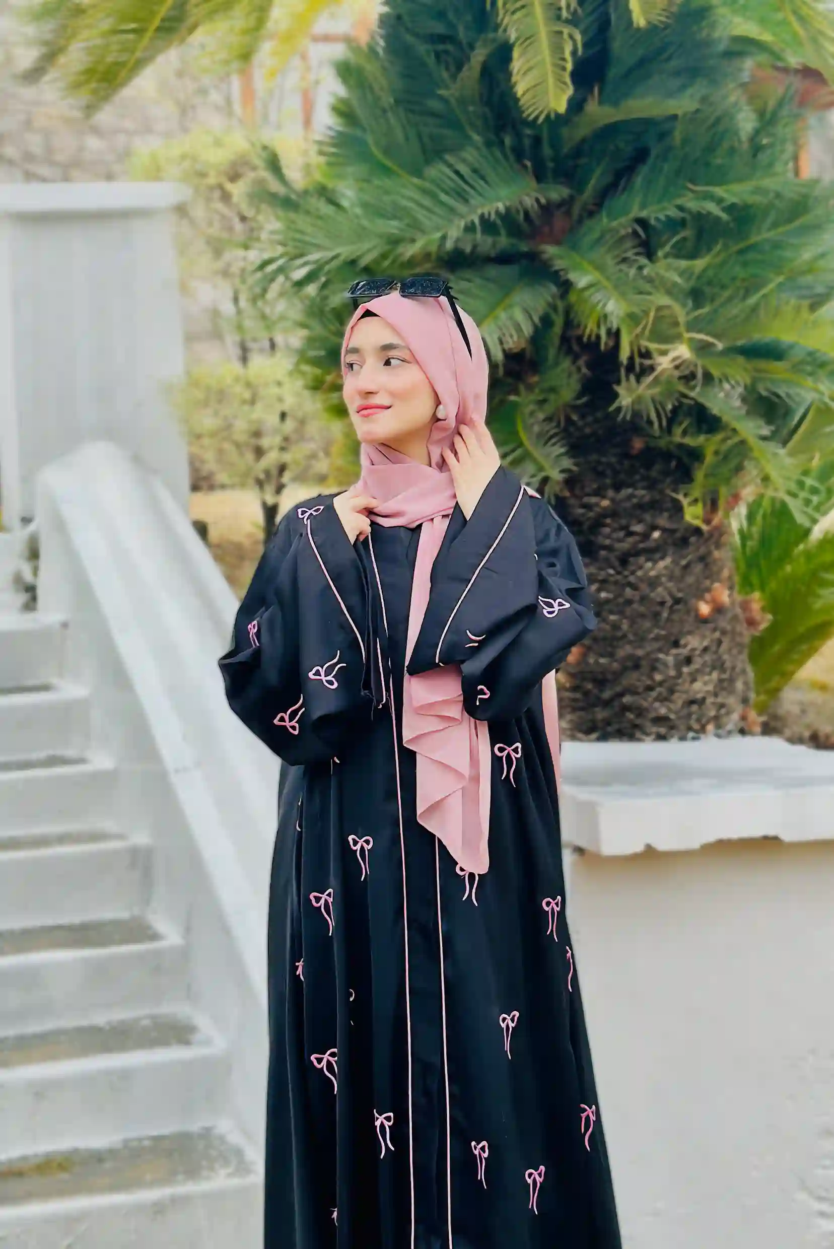 Buy Bow Abaya Online – Stylish Elegant Abaya Designs