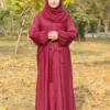 Zuhur Maroon Abaya