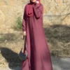 Zainab Maroon Abaya