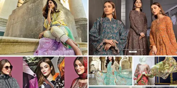 Best Embroidered Lawn Suits in Pakistan | New Collection 2025 2 Top Brands for Embroidered Lawn Suits 2025