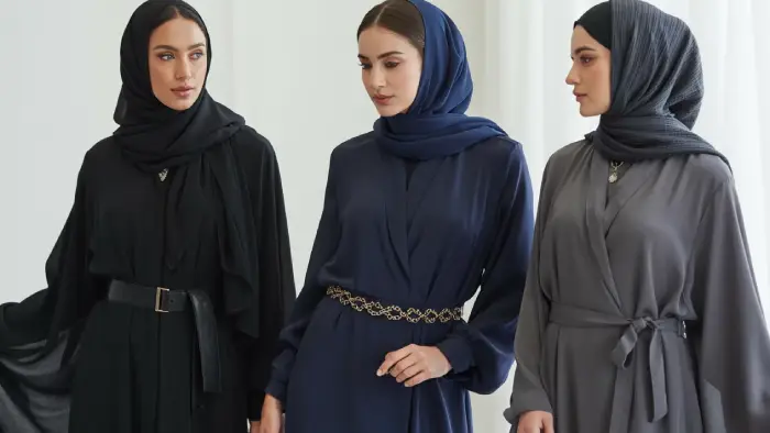 Belt Abaya Design: Trendy Abaya with Belt Styles for Modern Women 2 Belt abaya