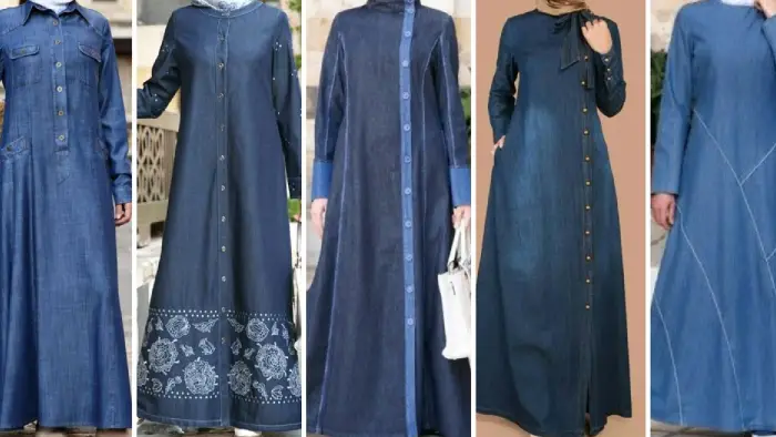 Stylish Denim Abayas: Trendy Looks for Modern Women in Pakistan 3 Best Colors in Denim Abayas This Season