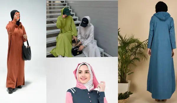Stylish Hooded Abayas for Women | Modest, & Trendy Designs 4 Color Options Beyond Black