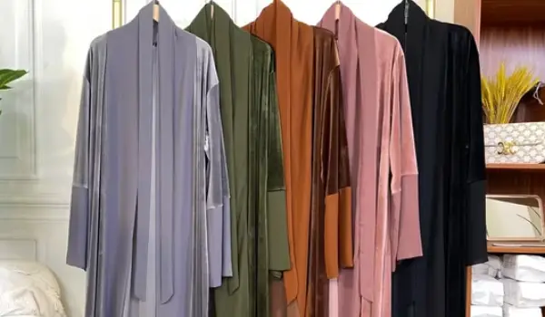Luxury Velvet Abaya for Women | Latest Fashion Trends 2026 3 Colors and Styling