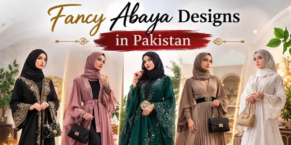Fancy Abaya Designs in Pakistan