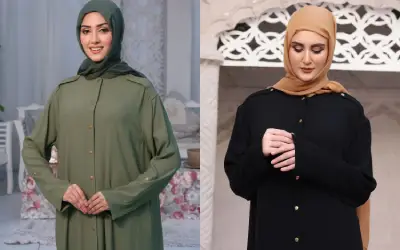 Stylish Coat Style Abayas | Modern Elegance for Every Occasion 6 Military Style Abaya