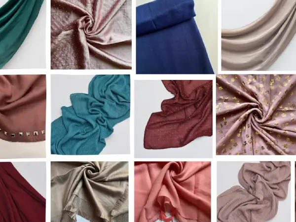 How to Wear Misri Hijab Scarf | Latest Misri Hijab Style Guide 3 Picking the Right Fabric