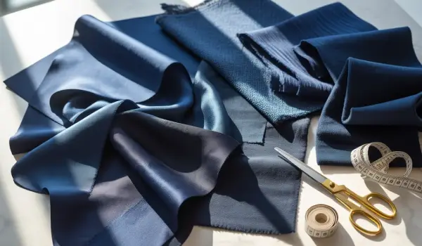 10 Elegant Navy Blue Abaya Designs for a Stylish Modest Look 2 Best Fabrics for Navy Blue