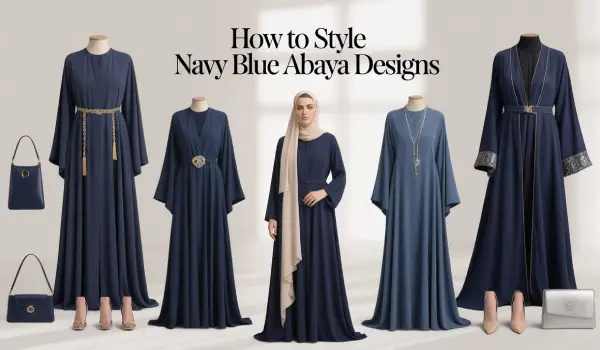 10 Elegant Navy Blue Abaya Designs for a Stylish Modest Look 3 How to Style Navy Blue Abaya Designs